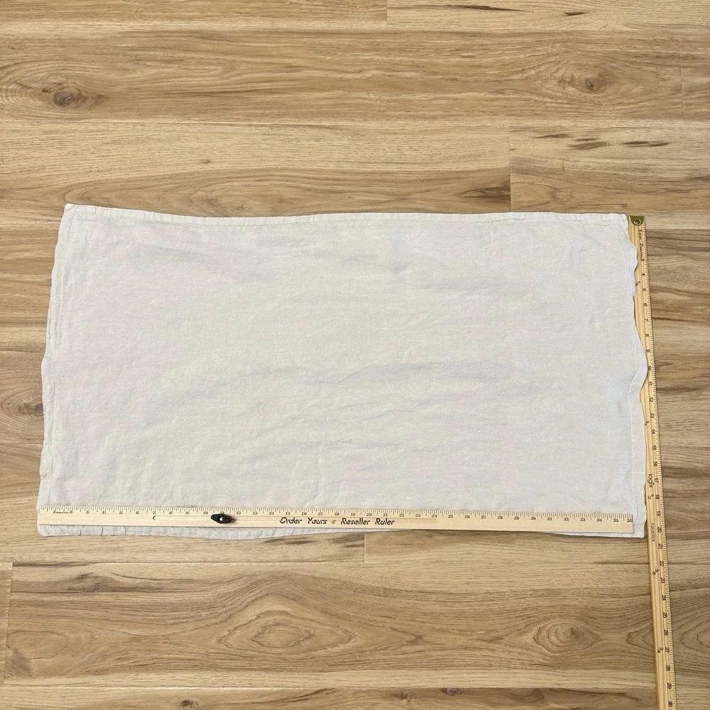 jenni kayne Duvet Cover King Cal King Dusk‎ Ivory Linen 2 Pillow Shams